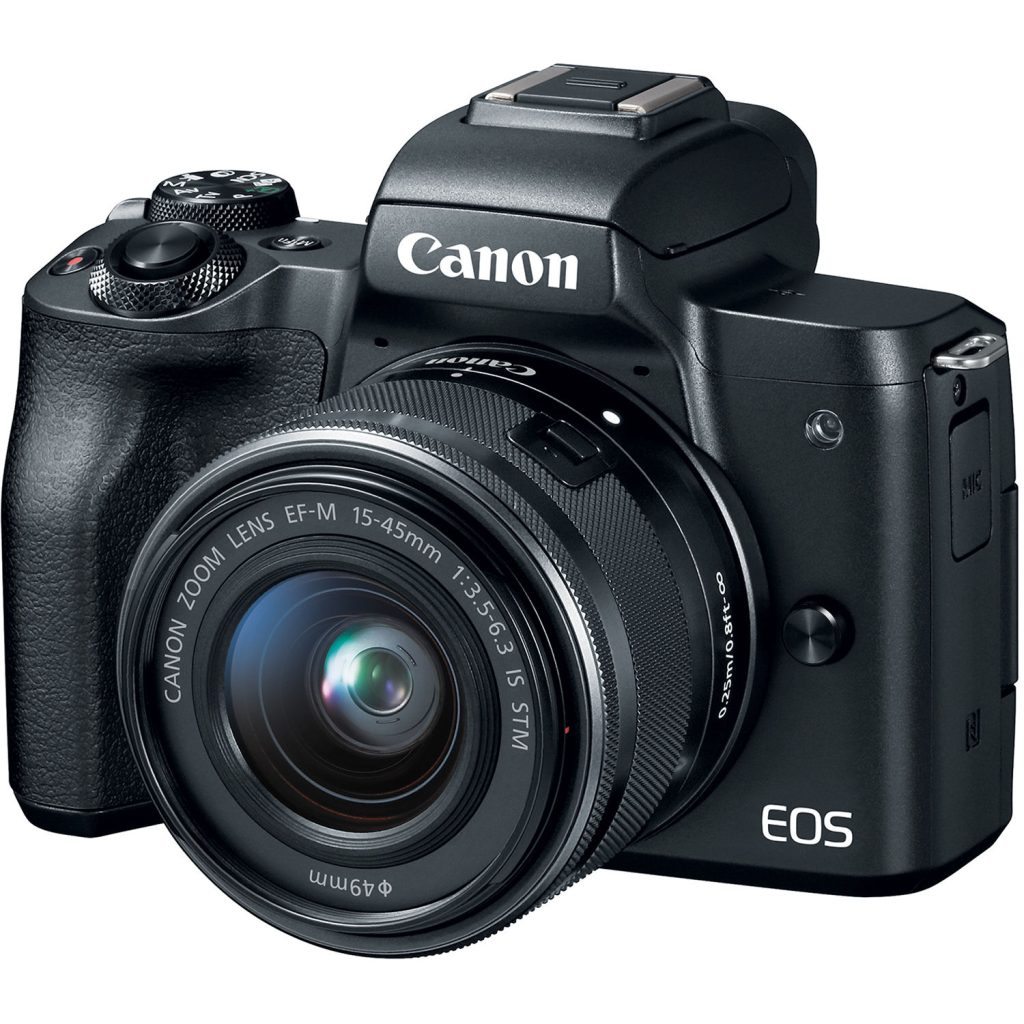 (動作確認済)Canon EOS M50 MarKII 15-45mm STM Canon EOS M50 Mirrorless Digital Camera with 15-45mm Lens - FotoCrown