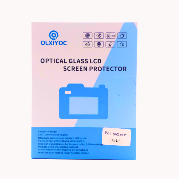 Optical Glass LCD Screen Protector for Sony A7 III