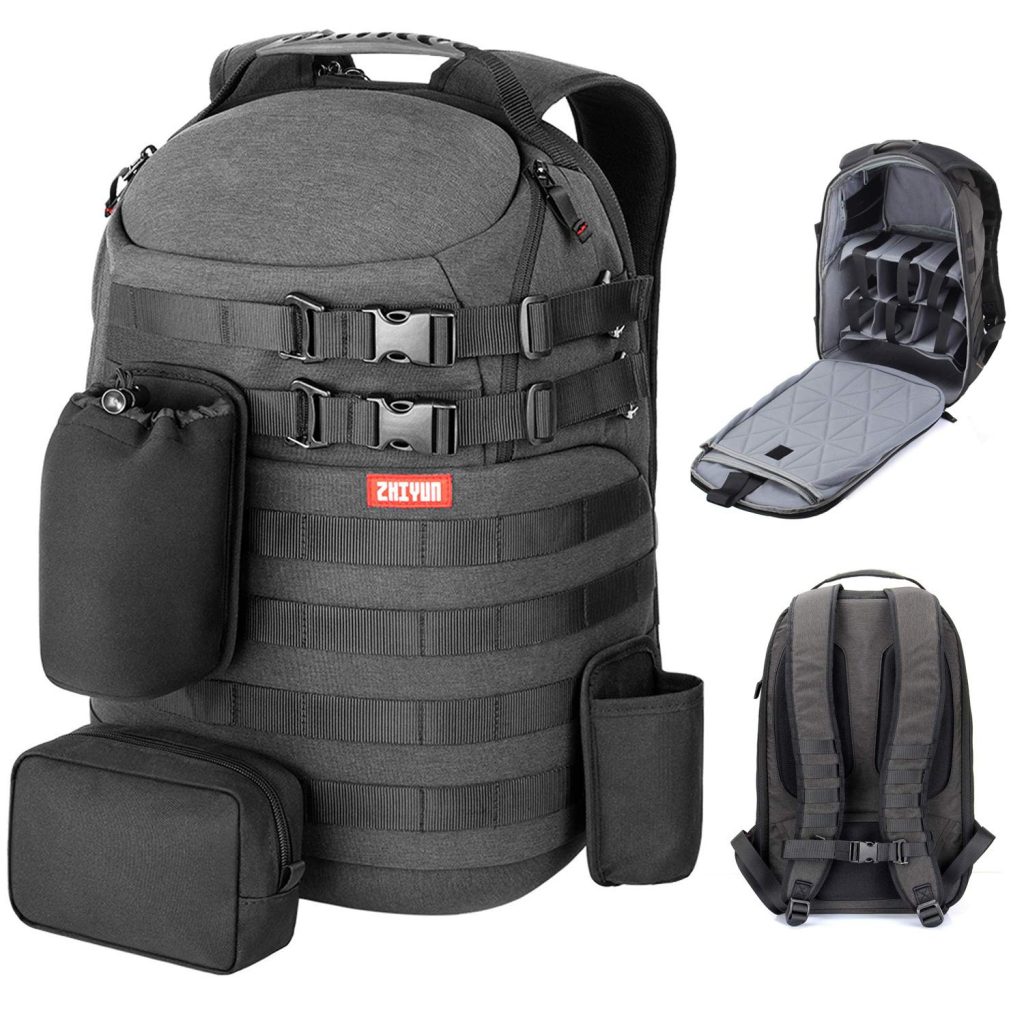 backpack for gimbal camera and laptop The Bag padded frame to protect the contents from impact Zhiyun Camera Backpack - FotoCrown