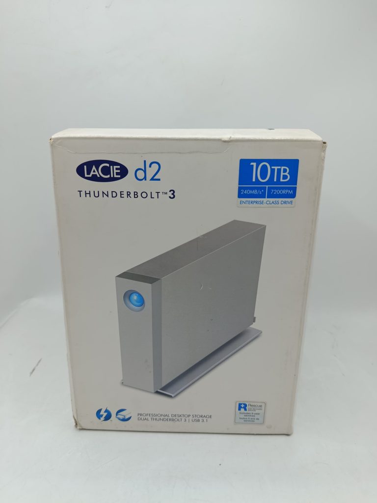 LaCie 10TB d2 Thunderbolt 3 Hard Drive (Used) | FotoCrown
