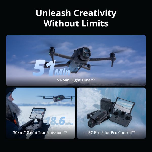 DJI Mavic 4 Pro Drone with Fly More Combo - Image 5