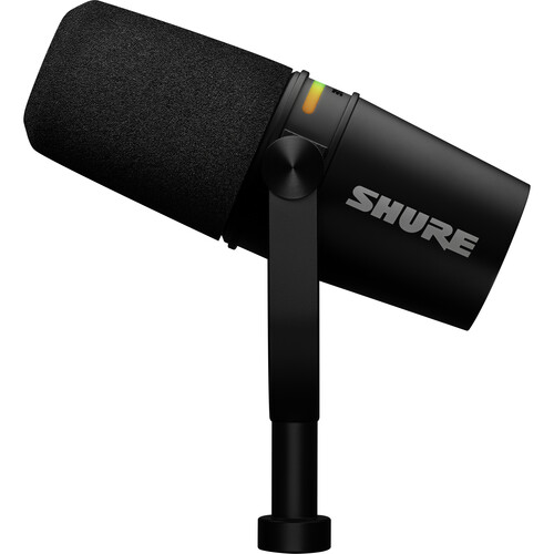 Shure MV7+ Podcast XLR/USB Microphone (Black) - Image 3