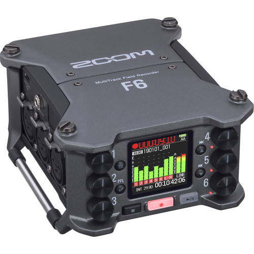 Zoom F6 6-Input / 14-Track Multitrack Field Recorder - Image 2